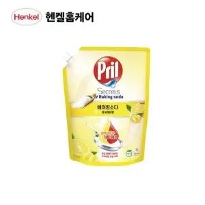 [엄지척]프릴 229FZT52 주방세제 베이킹소다 레몬 리필 1000ml