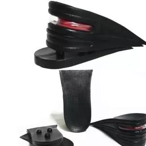 에어캡 키높이 3단분리 반깔창 6cm LW514184 블랙 신발끈