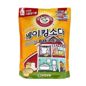 [엄지척]베이킹소다 584ODL53 1.5kg_600g 찌든때 다용도 청소세제