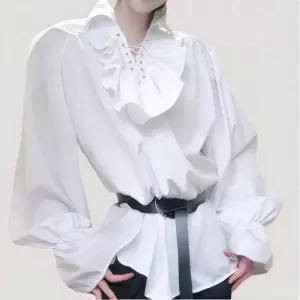 중세 의상 남성 셔츠 무대의상 빈티지