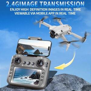 드론액세서리 드론 S101 8K HD 전문가용 듀얼 WIFI ESC 카메라 장애물 회피 UAV 120 광각 갖춘 스크린 쿼드콥터를 5G