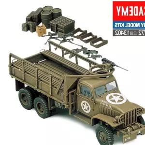 AC402 미군 2.5톤 카고트럭과 악세서리 1대72 밀리터리 LWFHW9E5 아카데미 조립