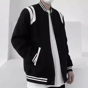 [모로엠]남성 컬러블록 바시티 데일리 야구점퍼 ON-JUA-QWFOOAI2