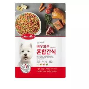 애견간식 바우와우 혼합간식 1팩 350g 스틱 강아지트릿 LWA3F80D 반려견트릿 애견트릿