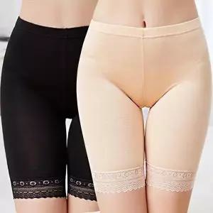 예쁜 레이스 신축성 미으 좋은 여성 5부 기 5부속바지