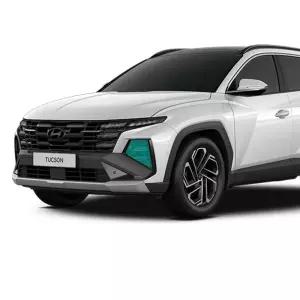 투싼 NX4 페이스리프트 헤드라이트 PPF LWDE6999 보호필름 차량용보호필름