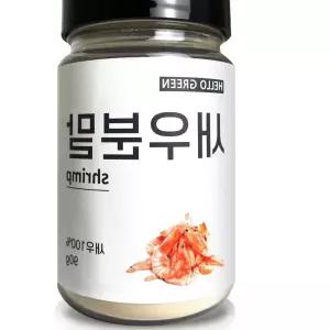 헬로우그린 국산 천연 조미료 새우 분말 90g통 건새우 LWB33BA7 건조쉬림프 건어물가루