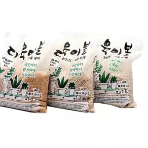 다육이볼 소립/대립/중립2.5kg 흙 공기정화식물 다육이분갈이 식물키우기 LW79CAF3 다육식물 원예자재