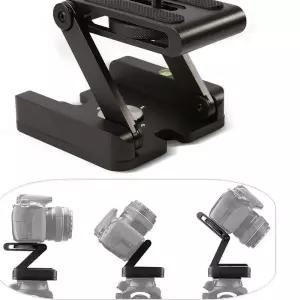 알루미늄 폴딩 Z형 메탈 카메라 플레이트 수평계 삼각대 LW43065B DSLR 촬영보조용품
