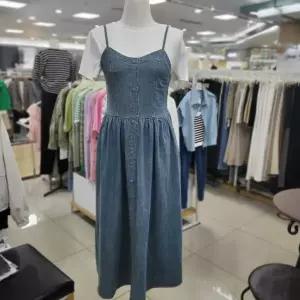 오버톤 DP01 데님끈원피스  KBOH703