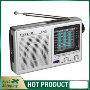 휴대용 라디오 내장 스피커 스테레오 텔레스코픽 안테나 SW AM FM 미니 야외 비상 장치