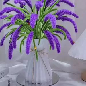 라벤더 diy 모루 키트 화분 만들기 모루꽃다발 부자재 LWFKWS3S 취미생활 패키지