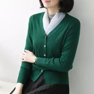 [웬디즈갤러리]에이티 고리버튼 골지 가디건 GCD111