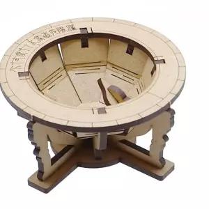 해시계 프라모델 나무 조립 모형 LW8CE2A8 DIY 만들기