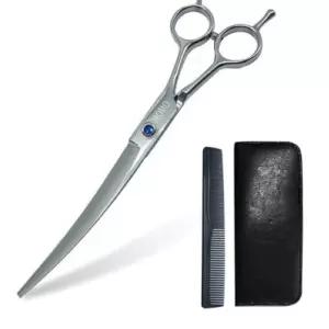 모모 펫전용 블루볼트 커브가위7인치 미용가위 LWD6ED04 목욕 생활