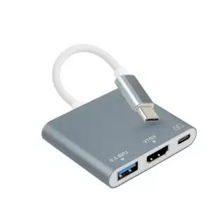 COMS USB 타입C to HDMI 컨버터 미러링충전지원 LWC4618D 케이블 영상편집