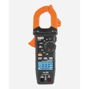 KLEIN TOOLS CL220 디지털 클램프 미터 자동 범위 조절 400암페어 AC AC/DC 전압 TRMS 저항 연속성 NCVT 감지 및 온도 측정