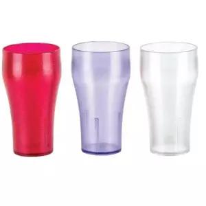 쥬스 플라스틱컵 맥주컵 음료컵 600ml 물컵 카페 3색 식당컵 맥주컵 투명플라스틱컵 물잔 텀블러컵