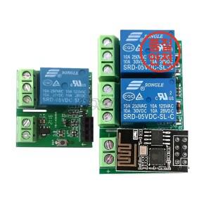 ESP8266 ESP-01/01S WIFI 릴레이 모듈 DC5V 스마트 홈 APP 제어용 1 단일 채널 듀얼