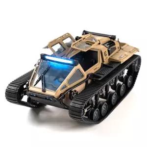 수집품 RC 2.4G 립쏘 탱크 트랙 차량 JJRC C8812 C8812Max 완전 비례식 원격 제어 자동차 장난감 선물-폼박