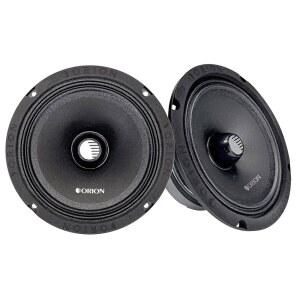 ORION COBALT CM654 고효율 6.5인치 미드레인지 불릿 스피커 최대 출력 1000W RMS 250W 4옴 1.5인치 보이스 코일 - 프로 카 오디오 스테레오 스피커 (한 쌍)
