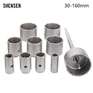 콘크리트 벽  쏘용 1Pc 30-150mm 드릴링 크라운 원형 예리한트 콘크리트 스톤 커터 도구로 설정 SDS PLUS