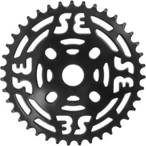SE BIKES 원피스 체인링 39T 스틸 블랙 1/2 x 1/8 자전거 및 액세서리