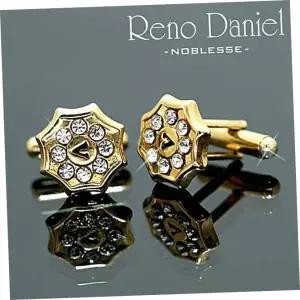 넥타이핀 Reno Daniel 셔츠 카우스버튼 커프스링크 남성 커프스