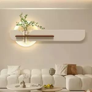 led 인테리어조명 벽장식 넝쿨 거실 매장 가랜드 컬러 벽등 실내 지니전구 식물 원형