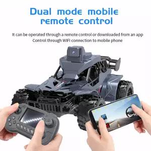수집품 RC 카메라 LCD 리모컨이 있는 음성 채팅 RC카 실시간 전송 고속 2.4g 원격 제어 자동차 장난감 어린