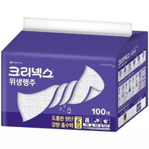 크리넥스 청결하게 사용할 수 있는 위생행주 100매