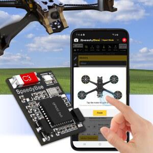 픽스호크 SPEEDYBEE BT NANO 3 무선 비행 구성 블루투스 부품용 레이싱 쿼드콥터 드론 모듈 튜닝 RC FPV
