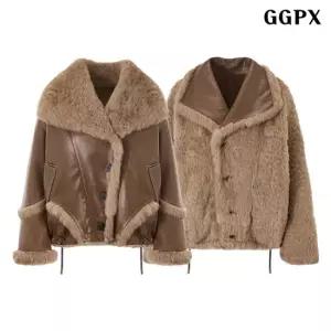 GGPX 컴포트 리버시블 무스탕 자켓 GQCJK011D)