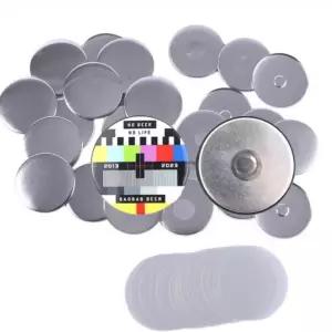 DIY 자석형 핀버튼 원형 메탈 만들기 58MM 100개입