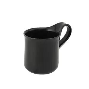 [하프클럽/셀럽하우스]제로재팬 도자기 머그잔 블랙 300ml 도자기컵 커피컵