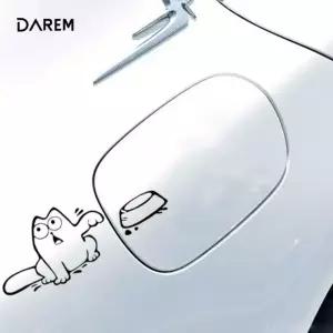다름S 배고파 캣 차량용 스티커 / DIY 자동차 주유구