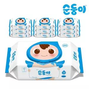 순둥이 [비밀특가] [순둥이]프리미엄 무향엠보싱 물티슈 캡형 70매 10팩/NC-01