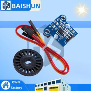 HC-020K 듀얼채널 광전 인코더 모듈: Arduino 로봇 공학 모션 제어용 고정밀 속도 센서 키트