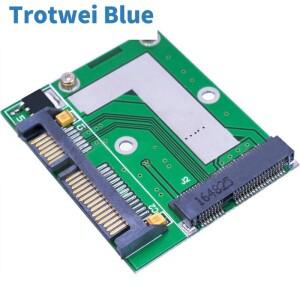 MSATA SSD 어댑터 컨버터 카드 모듈 보드 미니 소형 Pcie  2.5 인치 6.0gps