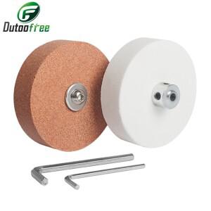 2PCS 70mm 연삭 석재 연마 휠 벤치 그라인더 금속 가공 용 패드 버핑
