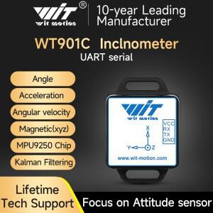 WitMotion WT901C 고정밀 9축 AHRS 경사계 가속도계자이로스코프각도자기장XYZ PC/Android 앱 제공