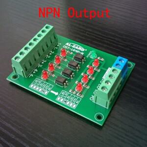 광커플러 절연 보드 전압 변환기 모듈 PLC 신호 레벨 NPN 출력 1.8V 3.3V 5V 12V 24V PNP