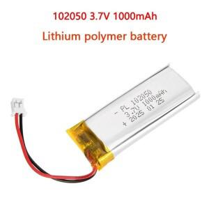 실제 용량 102050 3.7V 1000mAh Lipo 셀 PCB를 가진 아름다움 계기 GPS LED 빛 리튬 중합체 재충전 전지