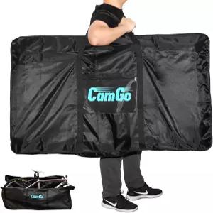 CamGo 26인치 접이식 자전거 운반 가방 - 기차 항공 여행용 방수 케이스 캐리어