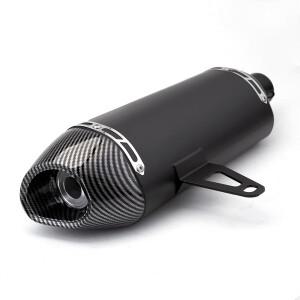 XMAX300 XMAX250 X-MAX R77 바이크 오토바이 배기 파이프 후면 섹션 머플러 (2017-2024년형)