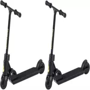 ZhangyiHot 2Pcs 핑거 스쿠터 - 2륜 접이식 BMX 브레이크 포함 청소년용 보드 액세서리 교육용 장난감