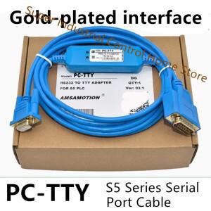 실용적인 PC-TTY PLC 프로그래밍 케이블 통신 데이터 다운로드 라인은 Siemens S5 시리즈 6ES 5734-1BD20