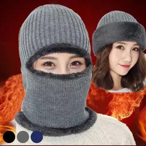 모자 겸용 얼굴 보호 전면 두건 URD-271 겨울 목도리 귀마개 방한 넥워머 자전거 헬멧