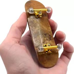 티크 튜닝 32mm 프로 핑거보드 완성품 - 프로급 부품으로 완전 조립 스타일 목재 데크 32x97mm 울트라스핀