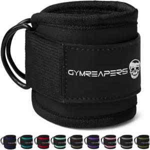 Gymreapers 케이블 머신 킥백 둔근 운동 하체 조절 가능한 네오프렌 패딩 발목 스트랩